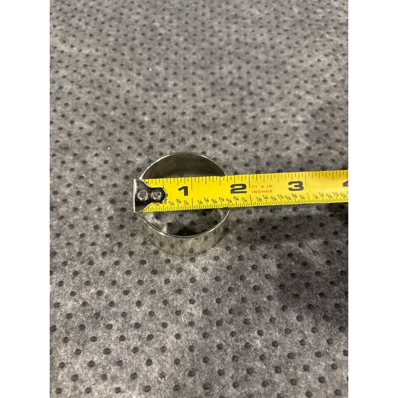 Dansk Silverplated Napkin Rings Set Of 4 In Box Polished Finish Stylish Dining - Picture 6 of 9